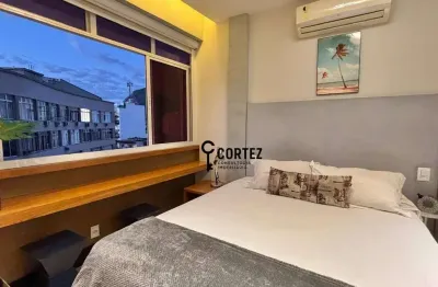 Apartamento com 1 dormitório à venda, 32 m² por r$ 950.000 - ipanema - rio de janeiro/rj