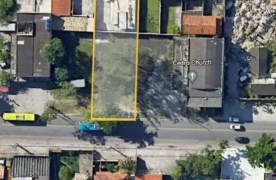 Terreno comercial à venda na Avenida Irene Lopes Sodré, Itaipu, Niterói