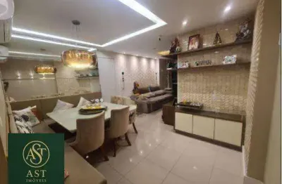 AST IMÓVEIS VENDE aparamento de 120 m², com 3 quartos e 2 vagas de garagem no Jardim Icaraí