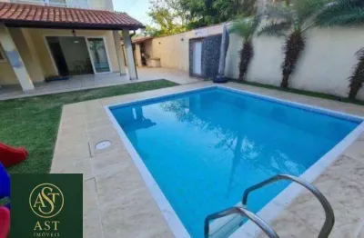 AST IMÓVEIS VENDE casa duplex no Cafubá com 6 quartos, quintal e piscina por R$ 1.350.000,00