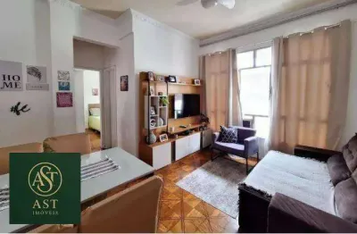 AST IMÓVEIS VENDE apartamento no miolo de Icaraí com 2 quartos, vaga  e vista livre por R$ 618.000,00