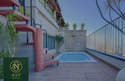 AST IMÓVEIS VENDE cobertura duplex com 4 quartos a uma quadra da praia de Icaraí