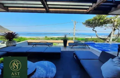 AST IMÓVEIS VENDE casa cimematográfica em Itacoatiara com 4 suítes e vista mar por R$ 14..900.000,00