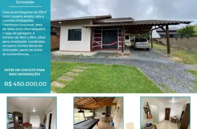 Casa com 1 quarto à venda na Rua Marechal Castelo Branco, 5058 sala , Centro Norte, Schroeder