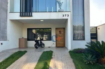 Casa com 3 dormitórios à venda, 200 m² por r$ 1.250.000,00 - condomínio residencial terras da estância - ala do bosque - paulínia/sp
