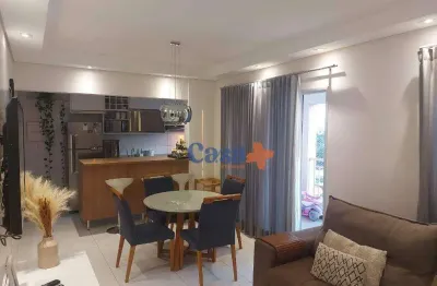Apartamento com 2 dormitórios à venda, 71 m² por r$ 545.000,00 - residencial tons do morumbi - paulínia/sp