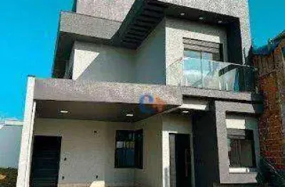 Casa com 3 dormitórios à venda, 172 m² por r$ 1.280.000,00 - condomínio residencial terras da estância - ala do bosque - paulínia/sp