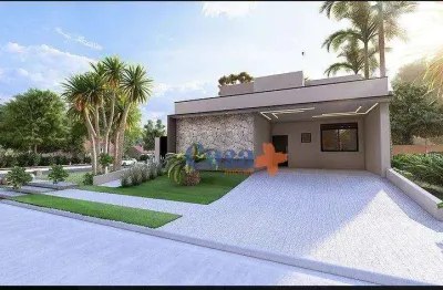 Casa à venda, 212 m² por r$ 2.050.000,00 - condomínio residencial santorini - paulínia/sp