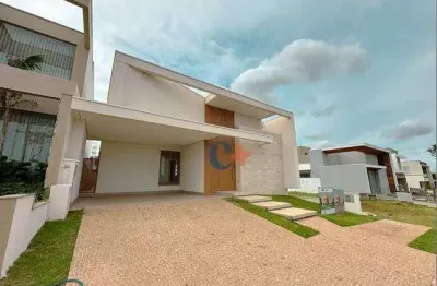 Casa à venda, 213 m² por r$ 2.250.000,00 - condomínio residencial santorini - paulínia/sp