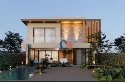Casa à venda, 376 m² por r$ 3.800.000,00 - condomínio villa lobos - paulínia/sp