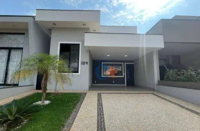 Casa com 3 dormitórios à venda, 129 m² por r$ 1.030.000,00 - condomínio residencial terras da estância - ala do bosque - paulínia/sp