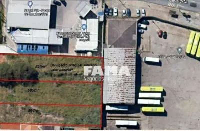 Terreno à venda, 593 m² por r$ 500.000,00 - bela vista - paulínia/sp