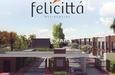 Casa à venda, 92 m² por r$ 790.000,00 - condomínio felicittá residencial - paulínia/sp
