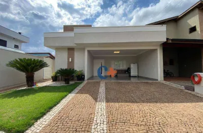 Casa com 3 dormitórios à venda, 180 m² por r$ 1.250.000,00 - condomínio terras do fontanário - paulínia/sp