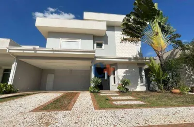Casa para alugar, 400 m² por r$ 12.885,00/mês - condomínio residencial athenas - paulínia/sp