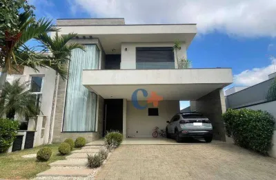 Casa com 3 dormitórios à venda, 301 m² por r$ 2.120.000,00 - condomínio residencial club portinari - paulínia/sp