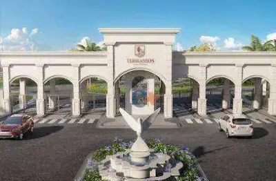 Terreno à venda, 200 m² por r$ 243.800,00 - terrassos residencial - paulínia/sp