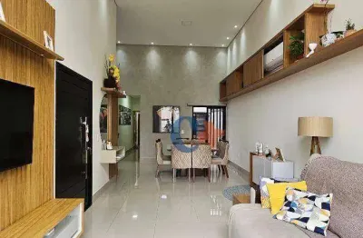 Casa com 3 suítes à venda, 140 m² por r$ 1.175.000 - condomínio residencial terras da estância - ala do bosque - paulínia/sp