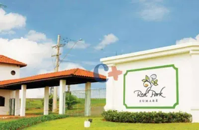 Terreno em condomínio fechado à venda na Estrada Municipal Mineko Ito, 1010, Residencial Real Parque Sumaré, Sumaré