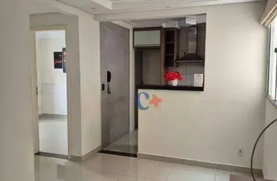 Apartamento com 2 dormitórios à venda, 42 m² por r$ 300.000,00 - residencial pitágoras - paulínia/sp