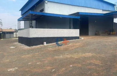 Barracão para alugar, 800 m² por r$ 35.000,02/mês - joão aranha - paulínia/sp