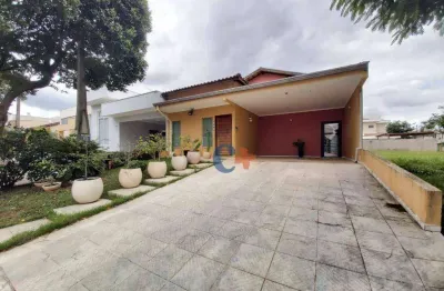 Casa com 3 dormitórios à venda, 192 m² por r$ 890.000,00 - condomínio campos do conde i - paulínia/sp
