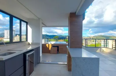 Cobertura com 5 quartos, 5 vagas, lazer,  à venda por r$ 1.990.000,00 - granbery - juiz de fora/mg