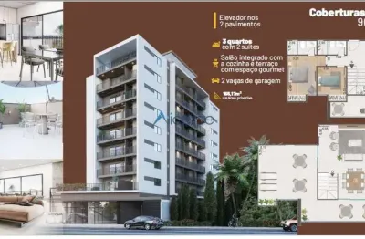 Linda cobertura com 3 quartos, sendo dois suítes, no bairro que mais cresce em juiz de fora!