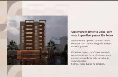 Lançamento no são pedro,  garden 2 quartos com elevador