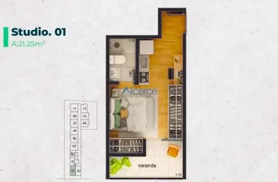 Kitnet / Stúdio à venda na Rua Padre Café, São Mateus, Juiz de Fora