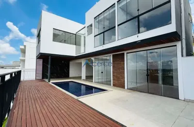 Casa alto padrão com 4 quartos e piscina no condomínio spinaville- 980.000,00
