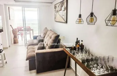 Apartamento com 2 dormitórios à venda, 69 m² por r$ 750.000,00 - panoramique 180º - guarujá/sp