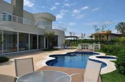 Casa com 6 dormitórios à venda, 850 m² por r$ 8.000.000,00 - condomínio terras de são josé ii - itu/sp