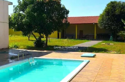 Chácara com 4 dormitórios à venda, 2937 m² por r$ 1.600.000,00 - micai - salto/sp