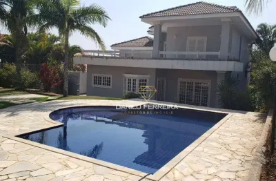 Casa com 3 dormitórios à venda, 400 m² por r$ 2.000.000,00 - condomínio campos de santo antônio - itu/sp