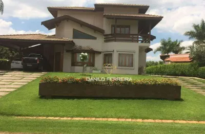 Casa com 4 dormitórios à venda, 600 m² por r$ 3.000.000 - condomínio monte belo - salto/sp