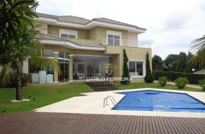 Casa com 4 dormitórios à venda, 480 m² por r$ 7.000.000,00 - condomínio terras de são josé - itu/sp