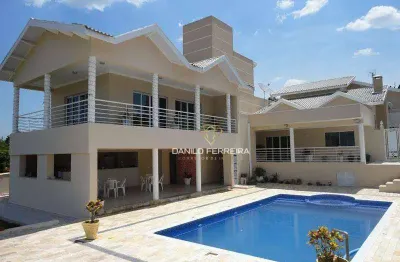 Chácara com 5 dormitórios à venda, 1007 m² por r$ 1.500.000,00 - condomínio terras de santa rosa - salto/sp