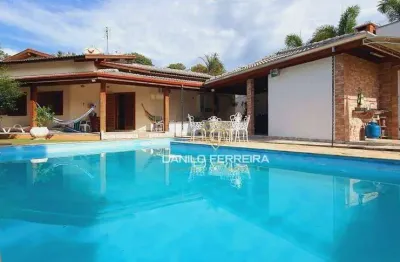 Casa com 5 dormitórios à venda, 410 m² por r$ 1.900.000,00 - condomínio campos de santo antônio - itu/sp