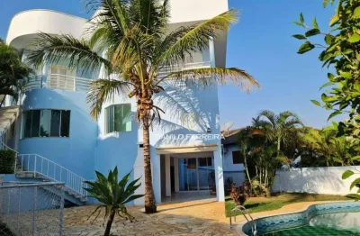 Casa com 5 dormitórios à venda, 463 m² por r$ 2.300.000,00 - condomínio campos de santo antônio - itu/sp