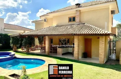 Casa com 4 dormitórios à venda, 360 m² por r$ 1.750.000,00 - condomínio campos de santo antônio - itu/sp