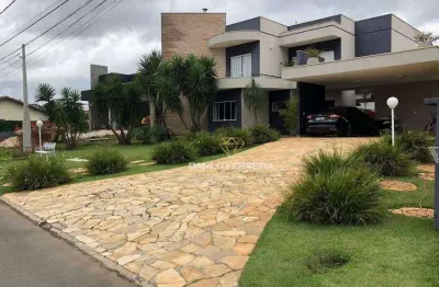 Casa com 4 dormitórios à venda, 456 m² por r$ 2.300.000,00 - condomínio terras de mont serrat - salto/sp
