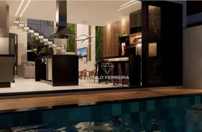 Casa com 4 dormitórios à venda, 251 m² por r$ 1.810.000,00 - condominio milano - indaiatuba/sp