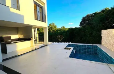 Casa com 3 dormitórios à venda, 336 m² por r$ 2.590.000,00 - condominio milano - indaiatuba/sp