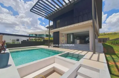 Casa com 4 dormitórios à venda, 699 m² por r$ 5.450.000,00 - condomínio fazenda serrazul - itupeva/sp