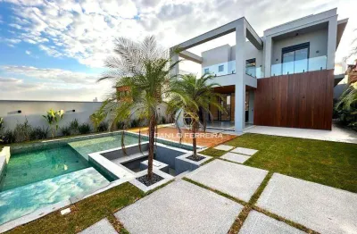 Casa com 4 dormitórios à venda, 370 m² por r$ 3.560.000,00 - condomínio helvétia park - indaiatuba/sp