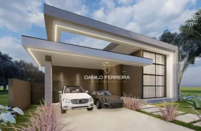 Casa com 3 dormitórios à venda, 236 m² por r$ 2.200.000,00 - condomínio portal dos bandeirantes - salto/sp