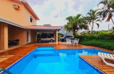 Casa com 5 dormitórios à venda, 313 m² por r$ 1.500.000,00 - condomínio campos de santo antônio - itu/sp