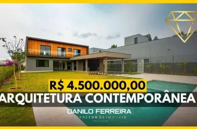 Casa com 5 dormitórios à venda, 324 m² por r$ 4.500.000,00 - condomínio xapada parque ytu - itu/sp