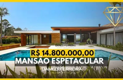 Casa com 6 dormitórios, 785 m² - venda por r$ 14.800.000,00 ou aluguel por r$ 62.801,00/mês - terras de são josé - itu/sp